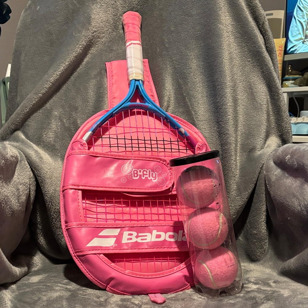 Babolat Pink Kids Tennis Set
